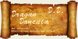 Dragan Dančula vizit kartica